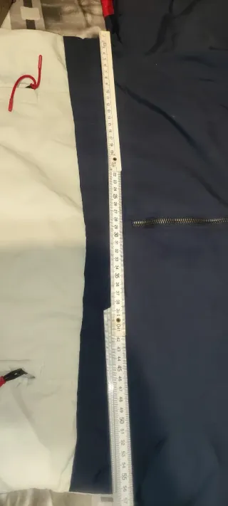 Sudadera L LFTMAN capucha azul y blanca