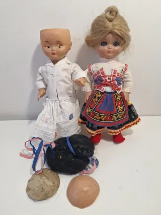 Lote di Bambole Antiche