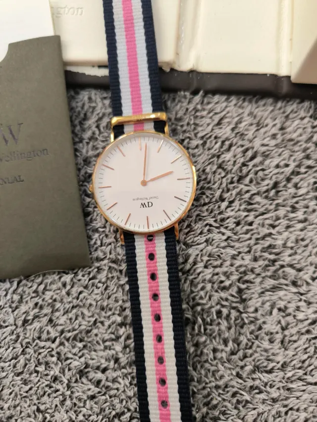Reloj Daniel Wellington Mujer Dorado y Rosa