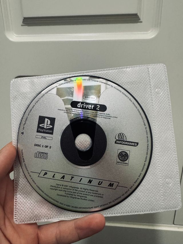 DRIVER 2 - PS1 - 2 DISCOS