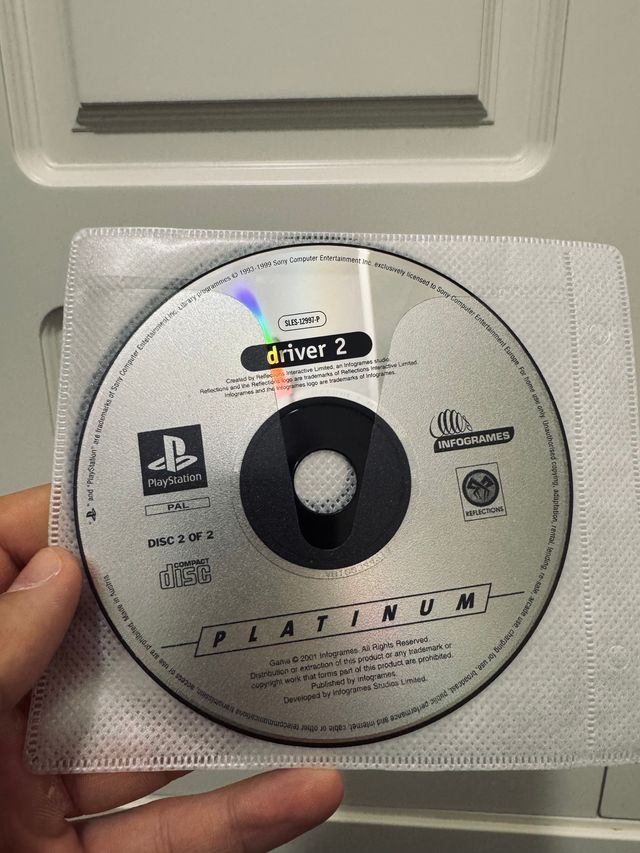 DRIVER 2 - PS1 - 2 DISCOS