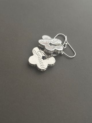 Pendientes Guess Flor Plata