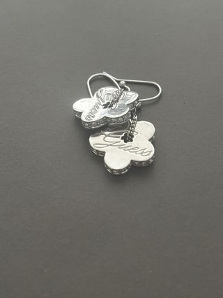 Pendientes Guess Flor Plata