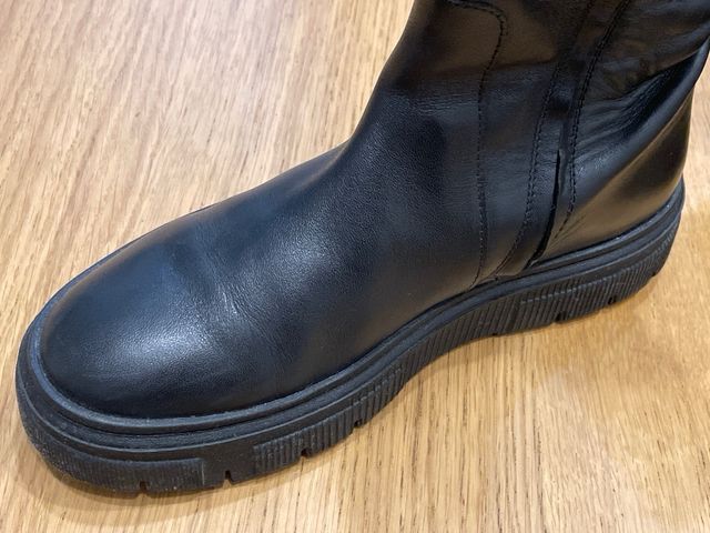 Botas Geox Cuero Negras Talla 37