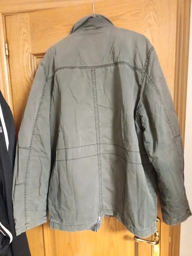 Cazadora verde militar hombre talla XL