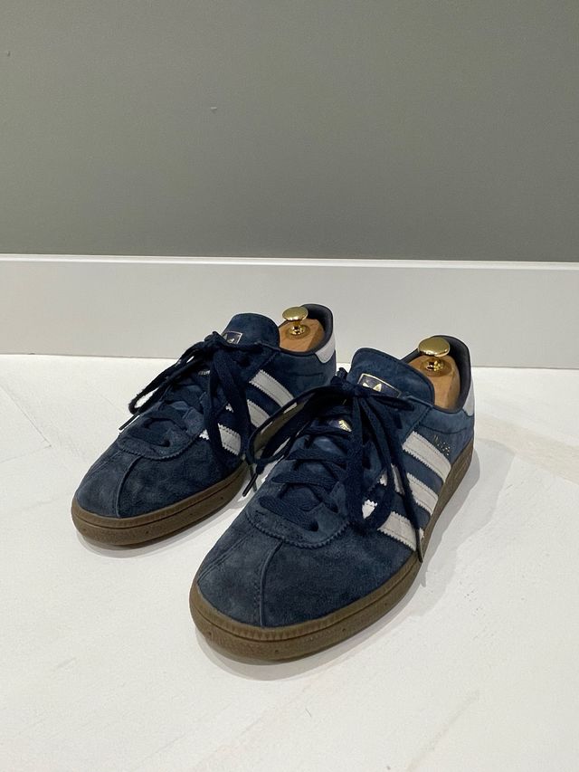 Adidas München Talla 40 Azul Marino