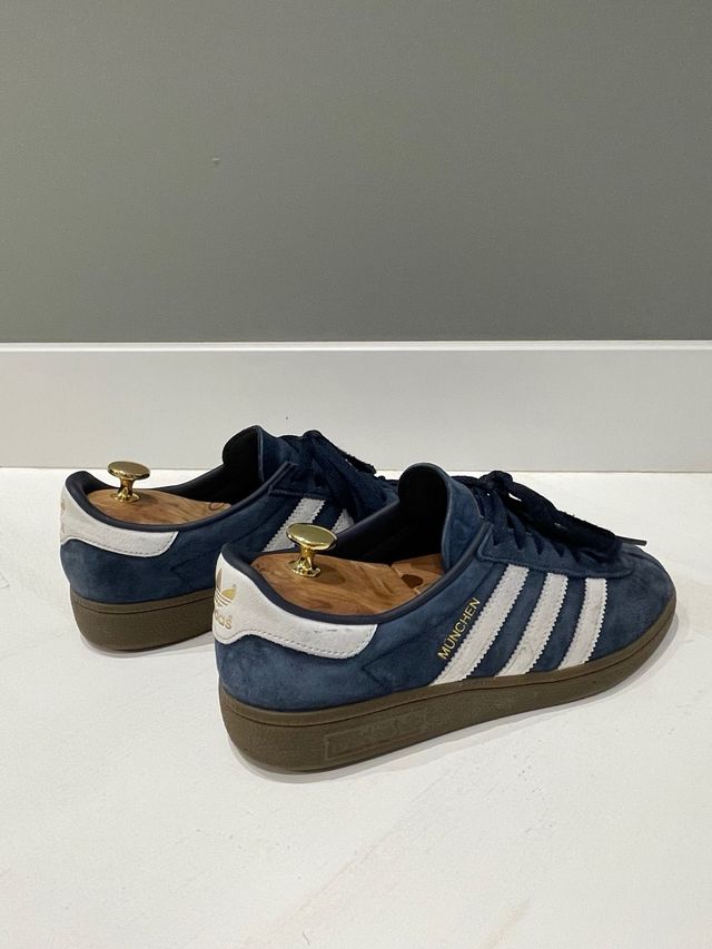 Adidas München Talla 40 Azul Marino