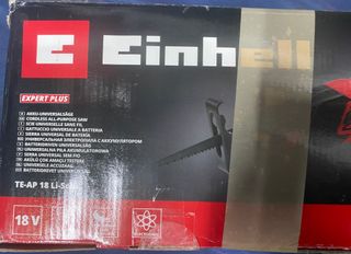 Sierra sable Einhell usada una vez