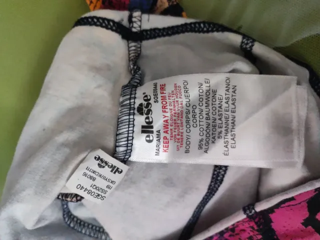 Maglietta corta Ellesse stampa pitone