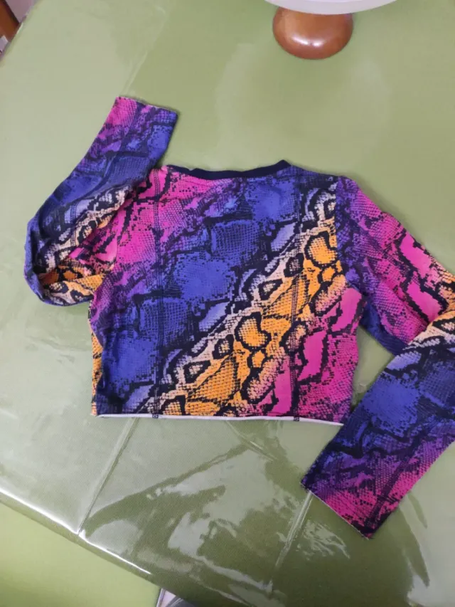 Maglietta corta Ellesse stampa pitone