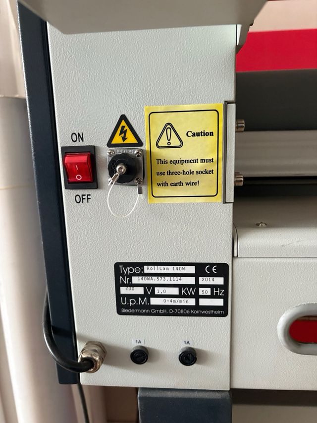 Laminadora en frío Roll Lam 140