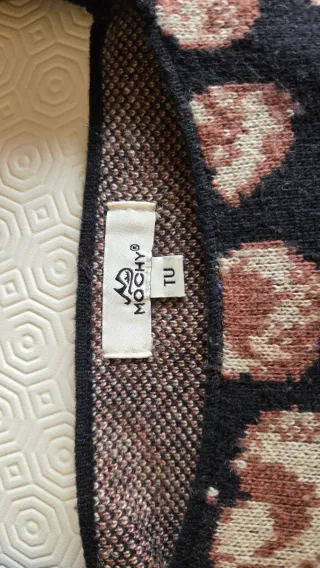 Crop top maniche lunghe stampa animalier