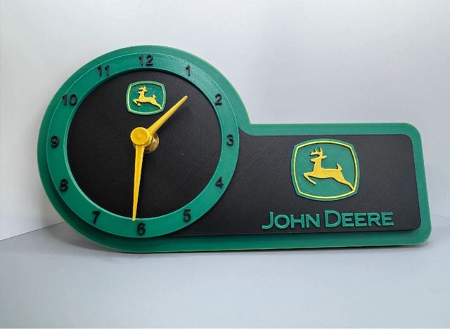 Reloj de mesa John Deere