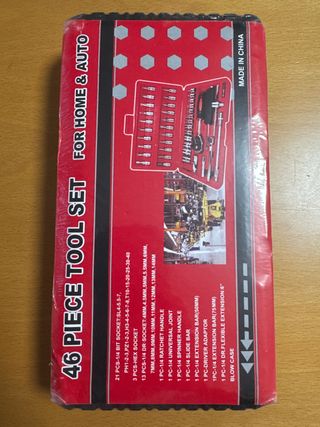Set 46 Piezas Herramientas Manuales