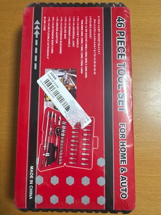 Set 46 Piezas Herramientas Manuales