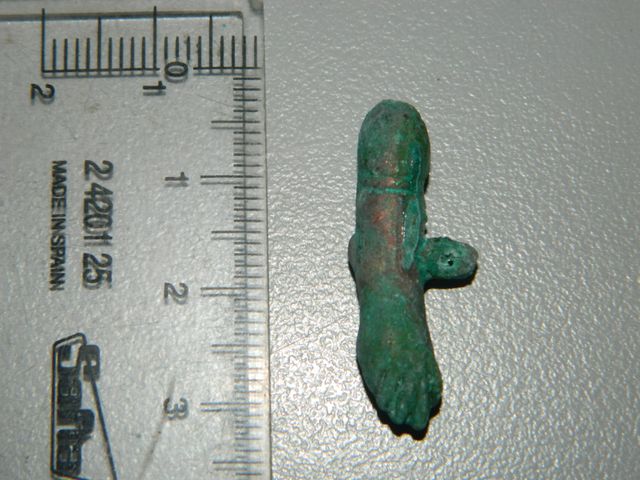 Amuleto Figa Ibero Romano Puño Falo 5,5g