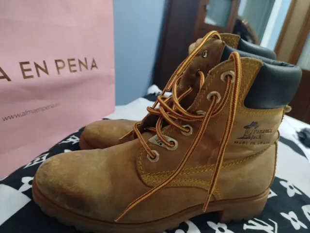 Botas Panamá Jack Beige/Marrón