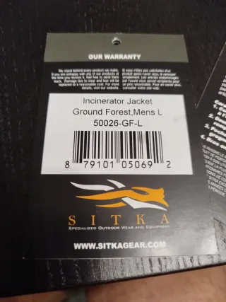 Chaqueta de caza Sitka Incinerator Jacket
