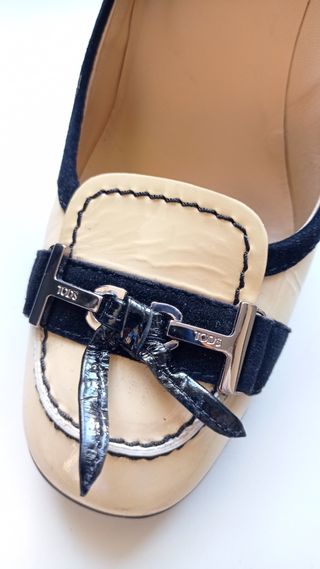 TOD'S Scarpe Donna Beige/Nero 36.5