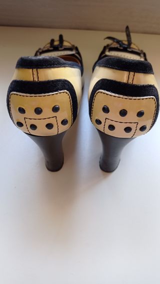 TOD'S Scarpe Donna Beige/Nero 36.5