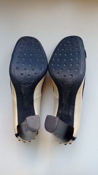 TOD'S Scarpe Donna Beige/Nero 36.5