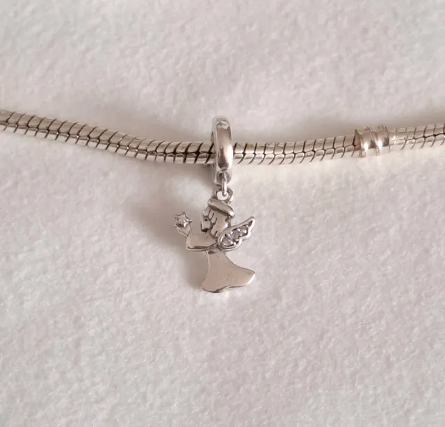 Colgante Ángel con Cruz Plata