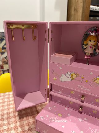 Joyero musical para niña con bailarina