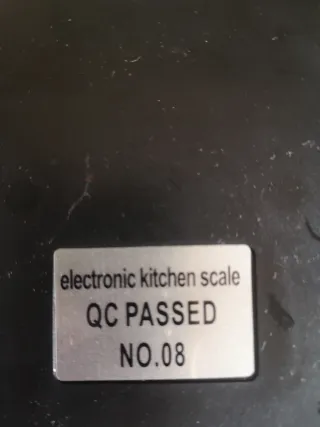 Báscula de cocina digital