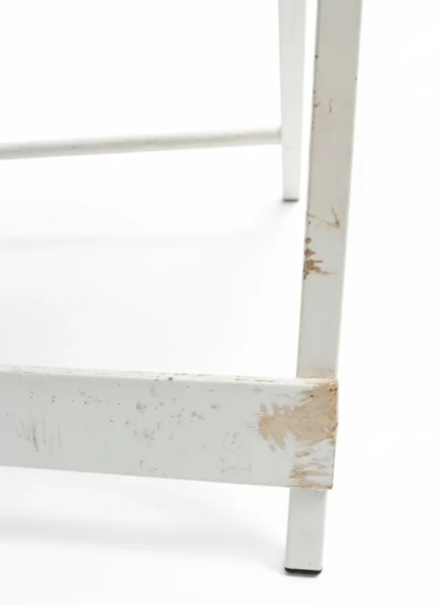 Mesa Plegable Blanca - Ideal Balcón/Terraza/Auxili