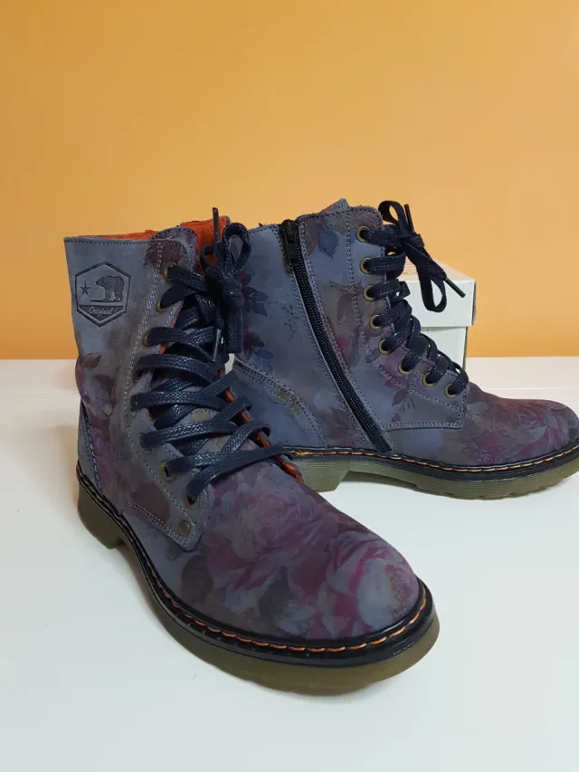 Botines Bull Boxer Talla 38 Florales