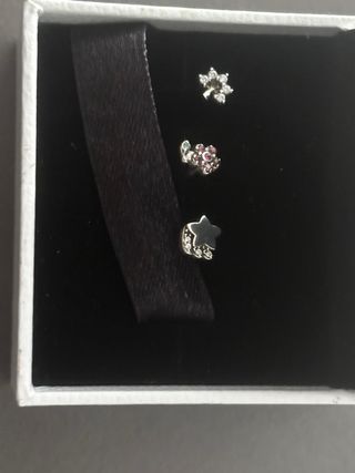 Pendientes Pandora Me Flor, estrella, arbol vida