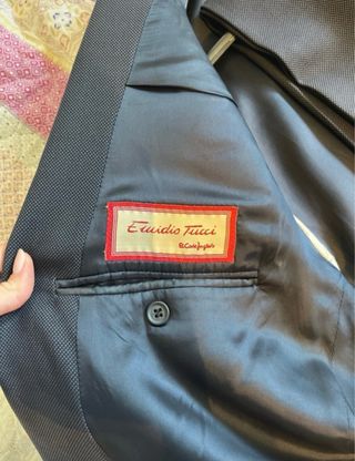 Traje Negro Emidio Tucci