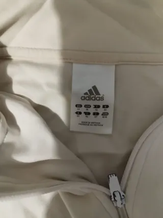 Chaqueta Adidas Mujer Blanca y Negra