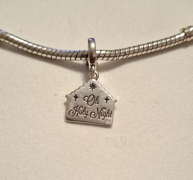 Colgante Belén Nacimiento Plata Esmaltado