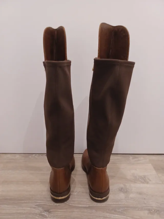 Botas altas piel mujer Pedro Miralles Marrón