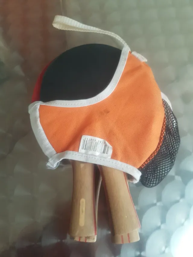 Set 4 Palas Ping Pong + Funda