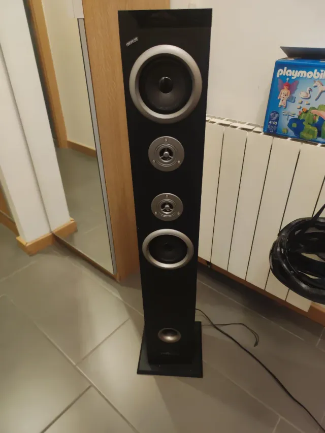 Altavoz Tower Negro