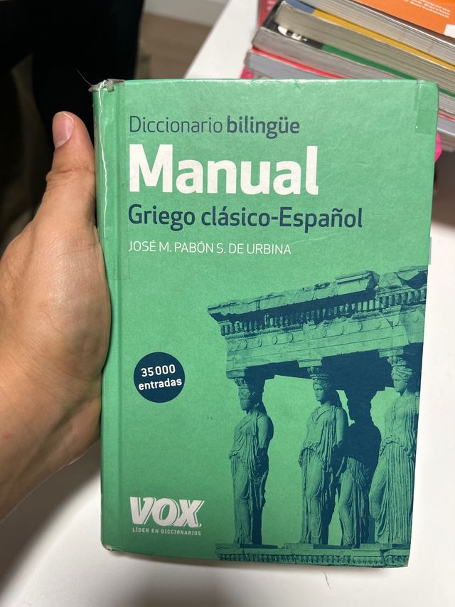 Diccionario Manual Griego. Griego clásico-Españ...