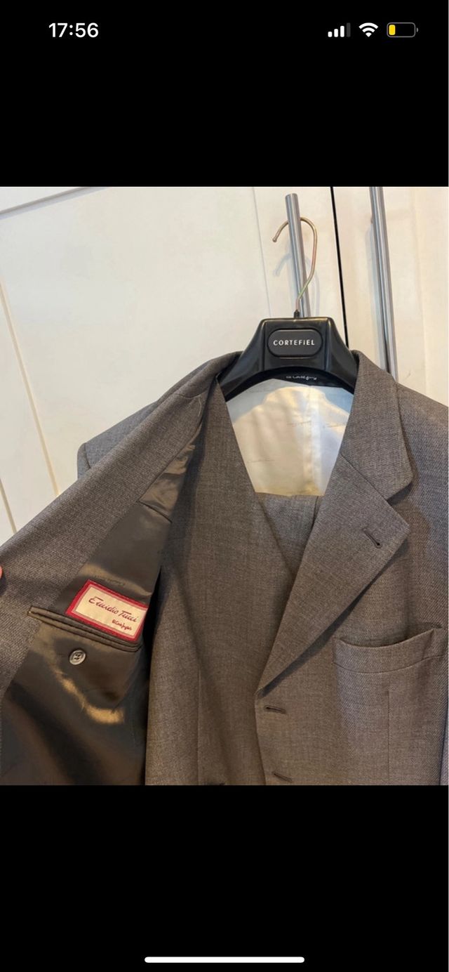 Traje Emidio Tucci Gris