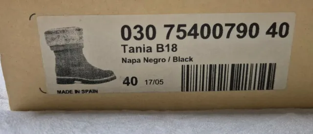 Botas Panama Jack Tania 818 Negras Talla 40