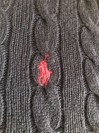 Polo Ralph Lauren jersey trenzado L hombre