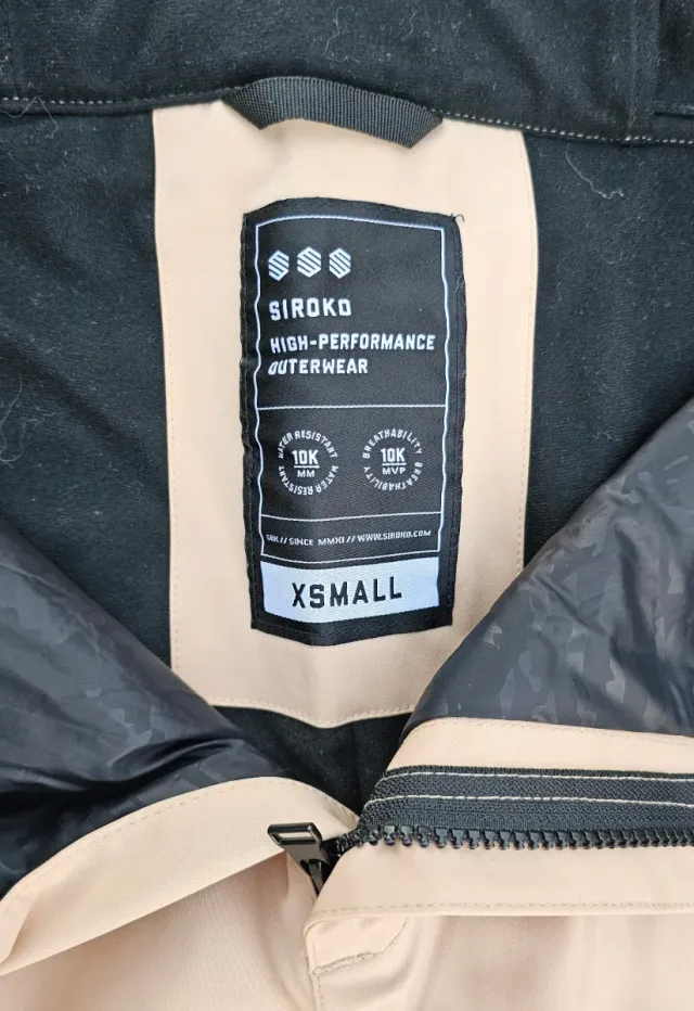 Pantalón esquí/snowboard SIROKO beige