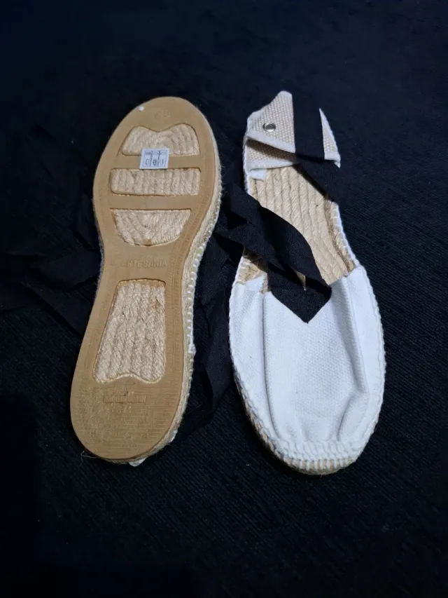 Espardeñas planas talla 40 nuevas