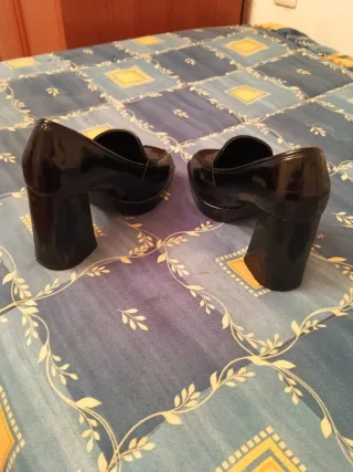 Zapatos de tacón negros mujer