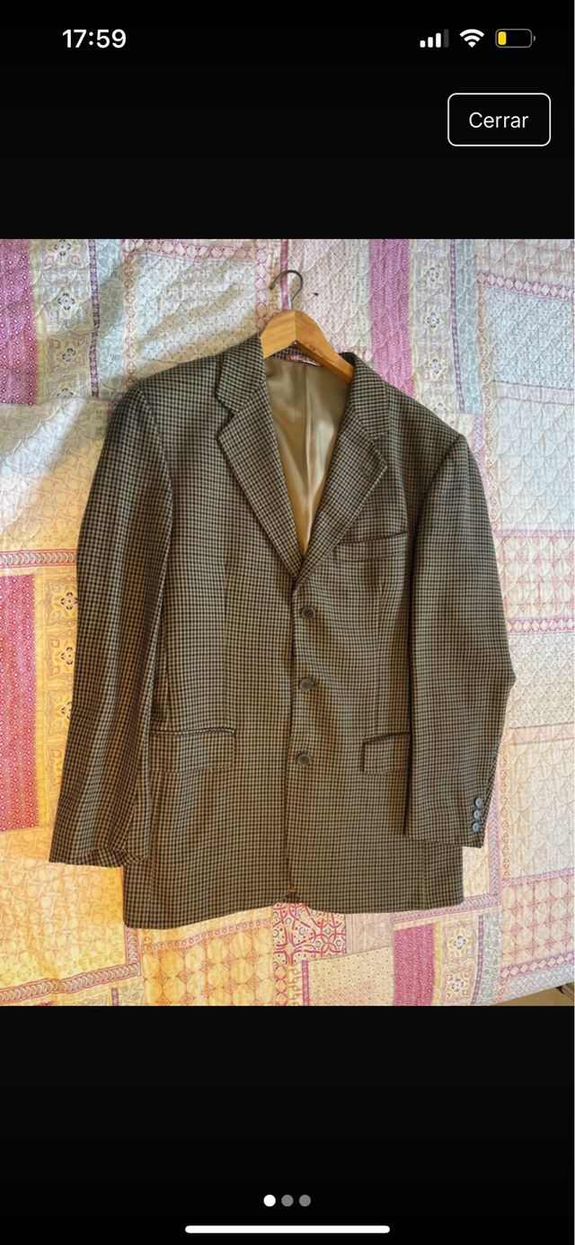 Chaqueta Emidio Tucci Beige y Marrón