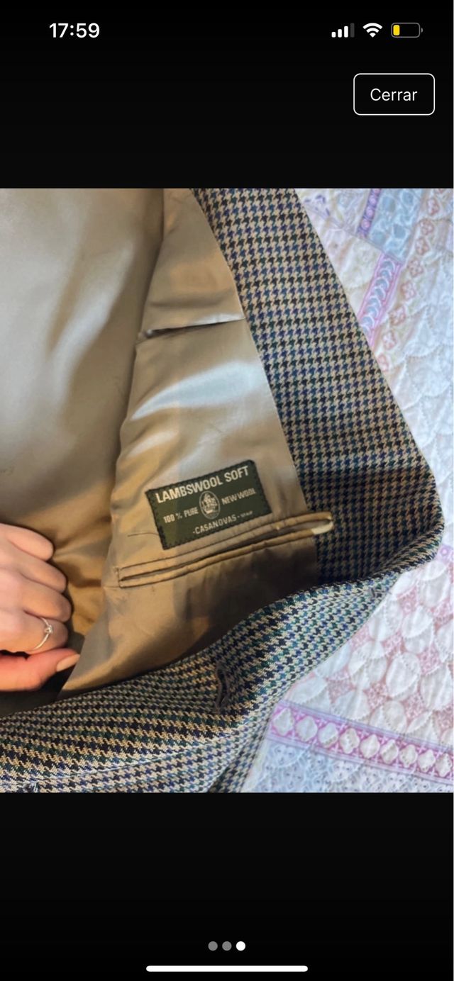 Chaqueta Emidio Tucci Beige y Marrón