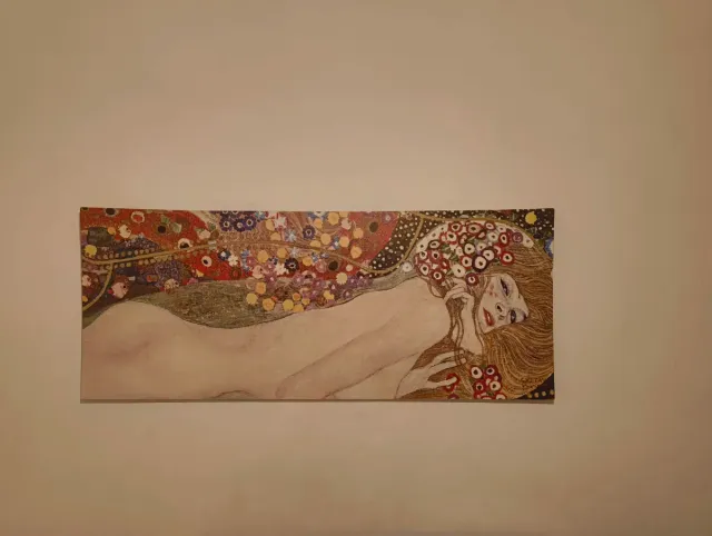 Quadro Gustav Klimt Serpenti d'Acqua II
