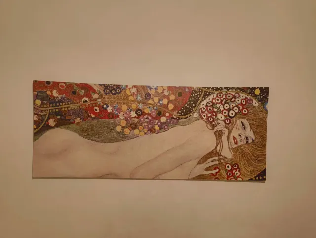 Quadro Gustav Klimt Serpenti d'Acqua II