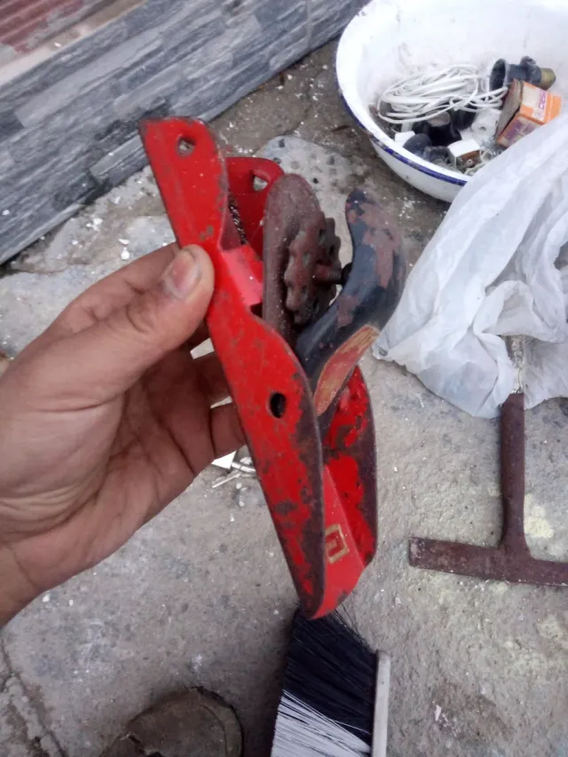 Cepillo de mano antiguo Urko