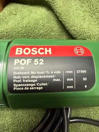 Fresadora Bosch POF 52 - 500W